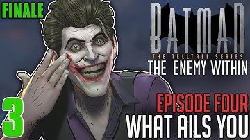 Batman: The Enemy Within - Episode 4 "What Ails You" Playthrough Part 3 End - Birth of a Madman
