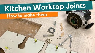 How to make 'Mason's Mitre' worktop joints with a router and jig