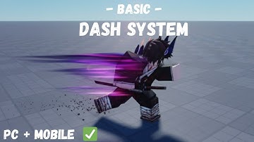 How to create a basic dash system in Roblox Studio... 