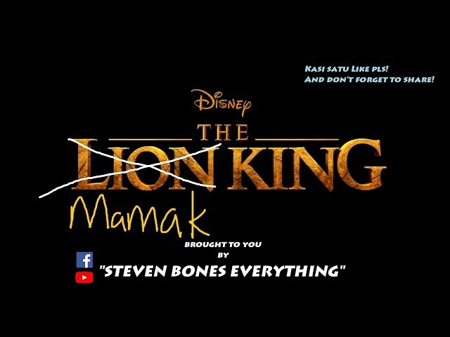 The Mamak King (Lion King Parody) class=