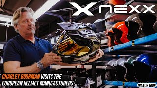 Charley Boorman builds his custom NEXX helmet