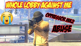 the whole Lobby was against me must watch insane GTA 5 online