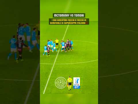 Video MCTOMINAY E TOMORI SCATENANO UNA RISSA IN MILAN NAPOLI, SEMIFINALE DI SUPERCOPPA ITALIANA?