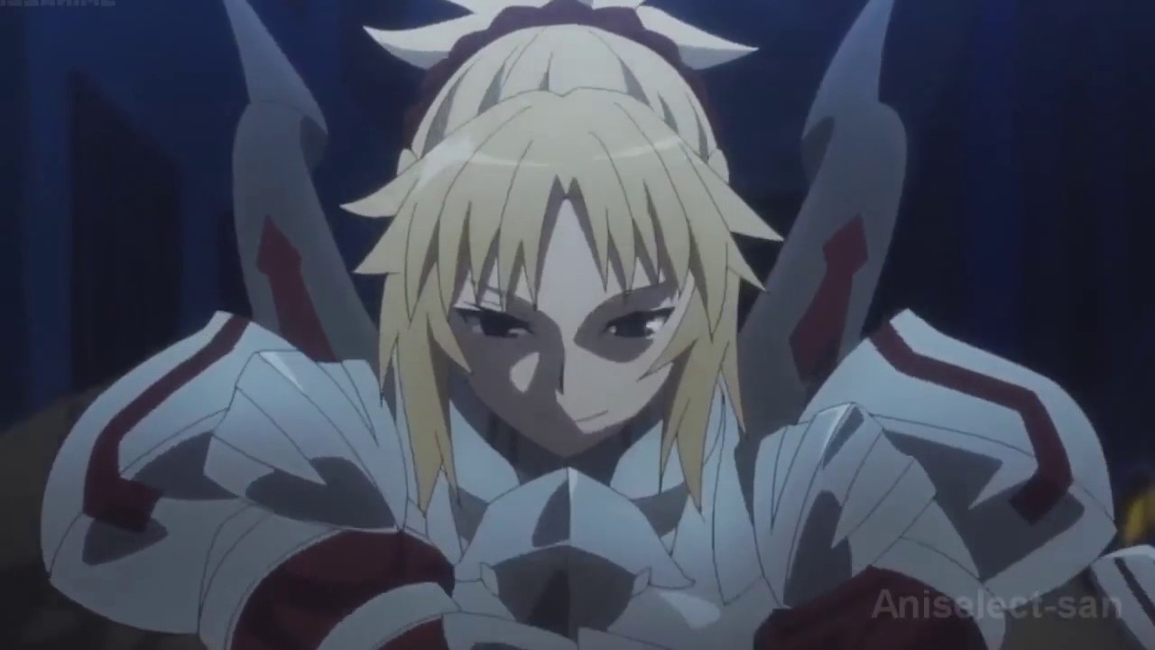 Mordred Vs Saber (Fate Apocrypha) - YouTube