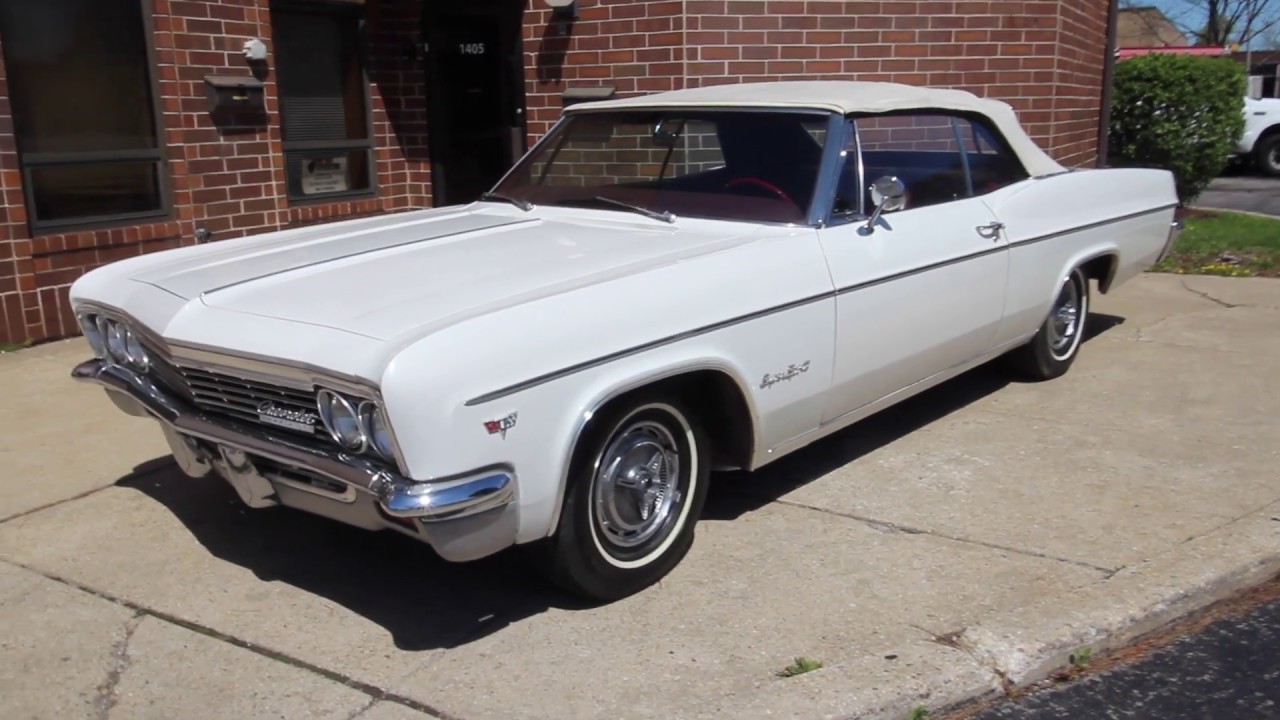 1966 Chevrolet Impala Ss Convertible Real Super Sport For 1966 Chevrolet Impala Ss Convertible Real Super Sport For