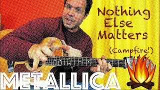 BEGINNERS: Strum Along with Metallica&#39;s Nothing Else Matters in MINUTES! [Guitar Lesson]