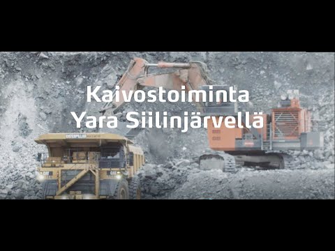 Kaivostoiminta Yara Siilinjärvellä