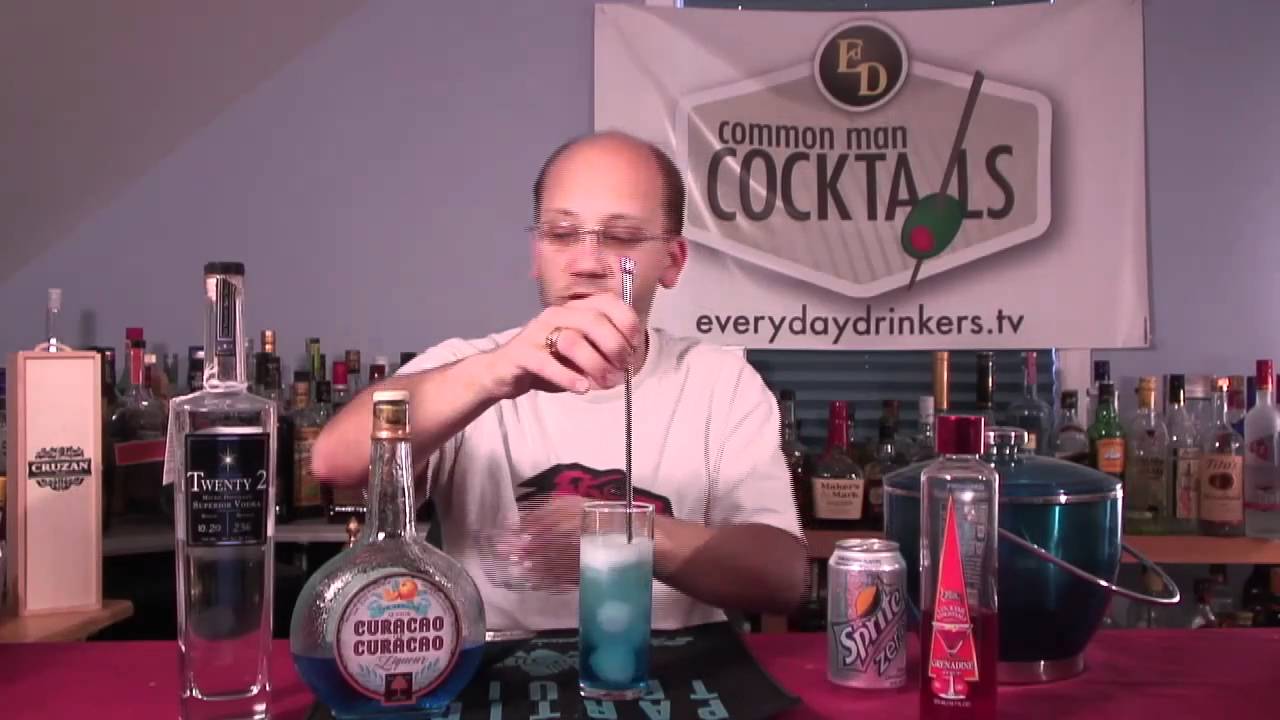 How To Make The Purple Haze Cocktail - YouTube