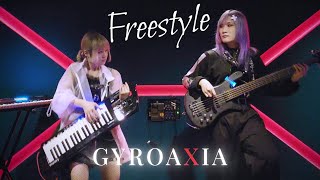 【弾いてみた】Freestyle/GYROAXIA【桜紅×隣音】