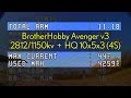 BrotherHobby Avenger v3 2812 1150kv // HQ 10x5x3 MacroQuad // 4400mAh 4S