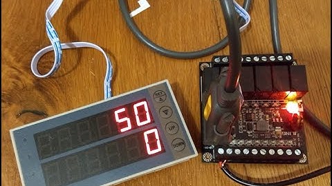 Video Tutorial 6 - FX1N Programmable Logic Controller PLC - Timer Display