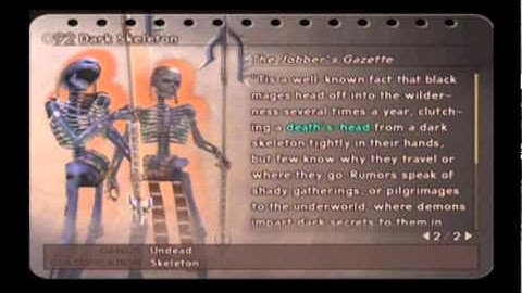 Final Fantasy XII Playthrough - Part 358b, Clan Primer: Bestiary (9/27)