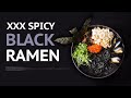 SPICY Black Ramen - Sweating our LAST MEAL in the Philippines