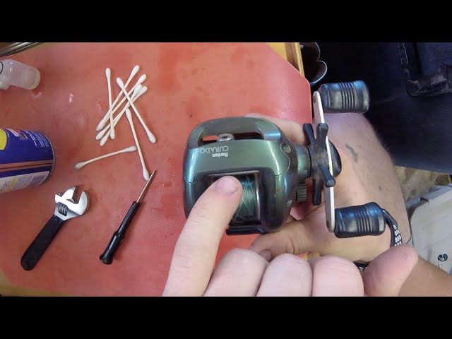 CLEANING A SHIMANO CURADO BANTAM 