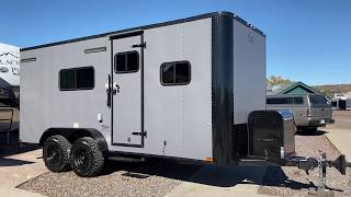 It's Here!!! Off Road Trailer | Off Road Toy Hauler with Full Bathroom!! Our new design 2023!