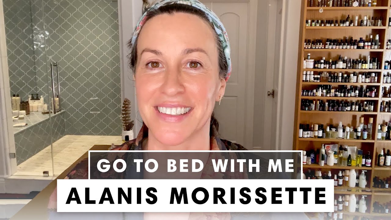 Alanis Morissette’s 18-Step Nighttime Skincare Routine