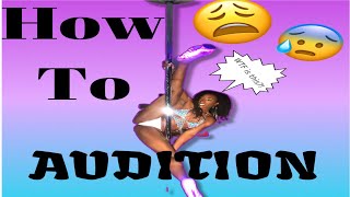 HOW TO AUDITION: BEGINNER POLE MOVES TO GET HIRED!!🤑💪🏾