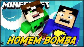 Minecraft: HOMEM BOMBA! (SKYWARS)