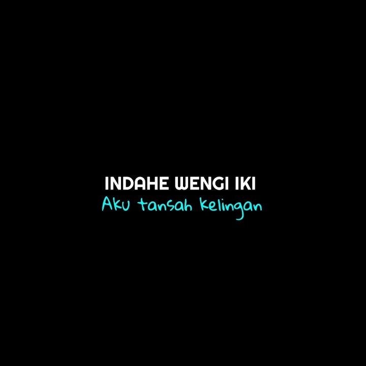 Mentahan lirik Story Wa Sayang-Sayang Jihan Audy