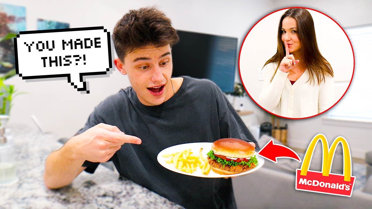 Pranking My Husband With Fast Food VS Home Cooked Meal!!