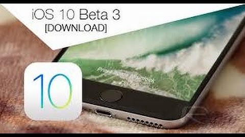 How to install IOS 10 beta 3