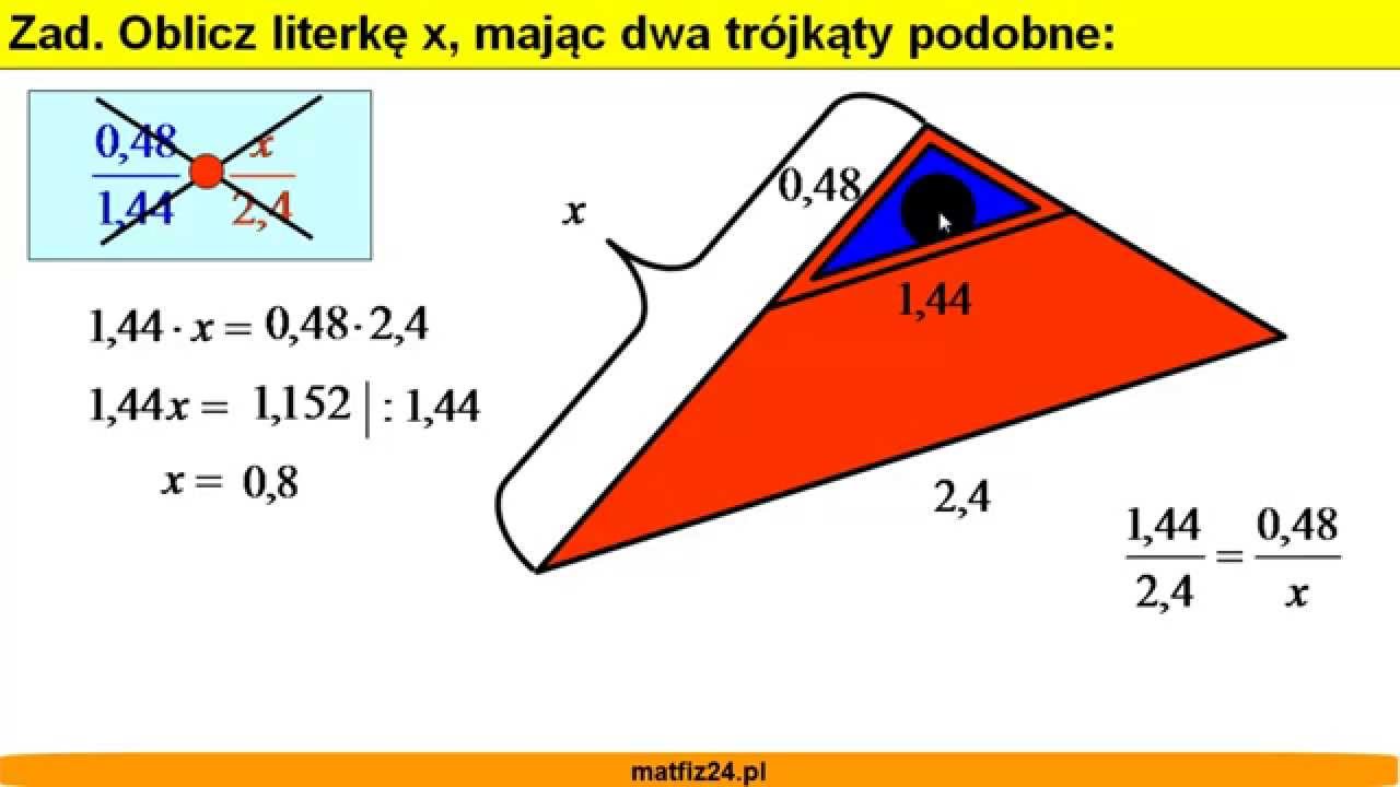 Sprawdzian Matematyka Klasa 3 Gimnazjum Figury Podobne