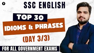 Top 30 Important Idioms  | Easy Trick | English Mnemonics | Day 3/3 | English