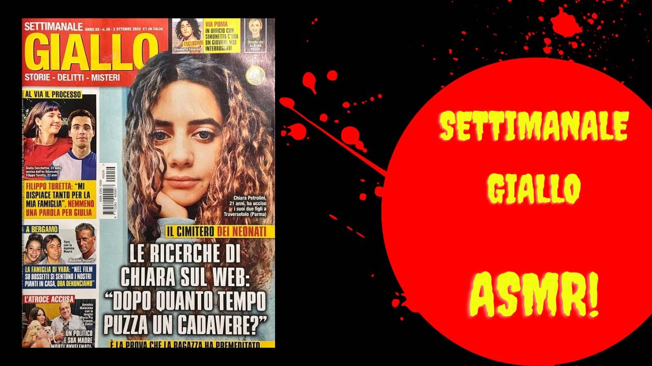 🎧 ASMR // Settimanale Giallo