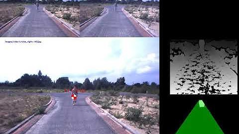 Stereo Vision Based Obstacle Detection for an Autonomous Vehicle (Sample 1)
