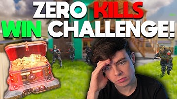 I played the 0 Kill Challenge and tried to WIN in the NEW COD Mobile Gamemode... (INTENSE)
