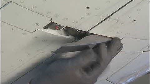 CFM 56 Thrust Reverser Cowl Doors  Opening Procedure