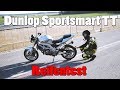 Der beste Motorradreifen für die Landstraße und Rennstrecke? Dunlop Sportsmart TT