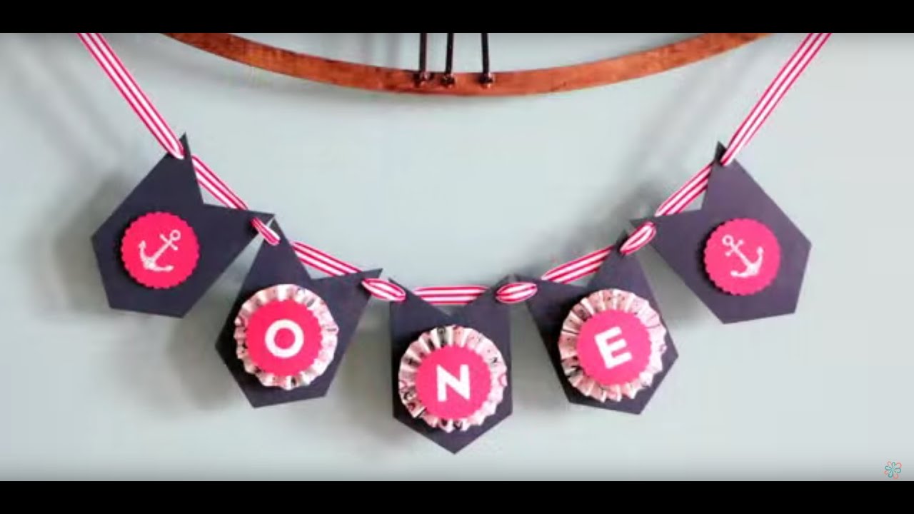 How To Make Birthday Banner At Home