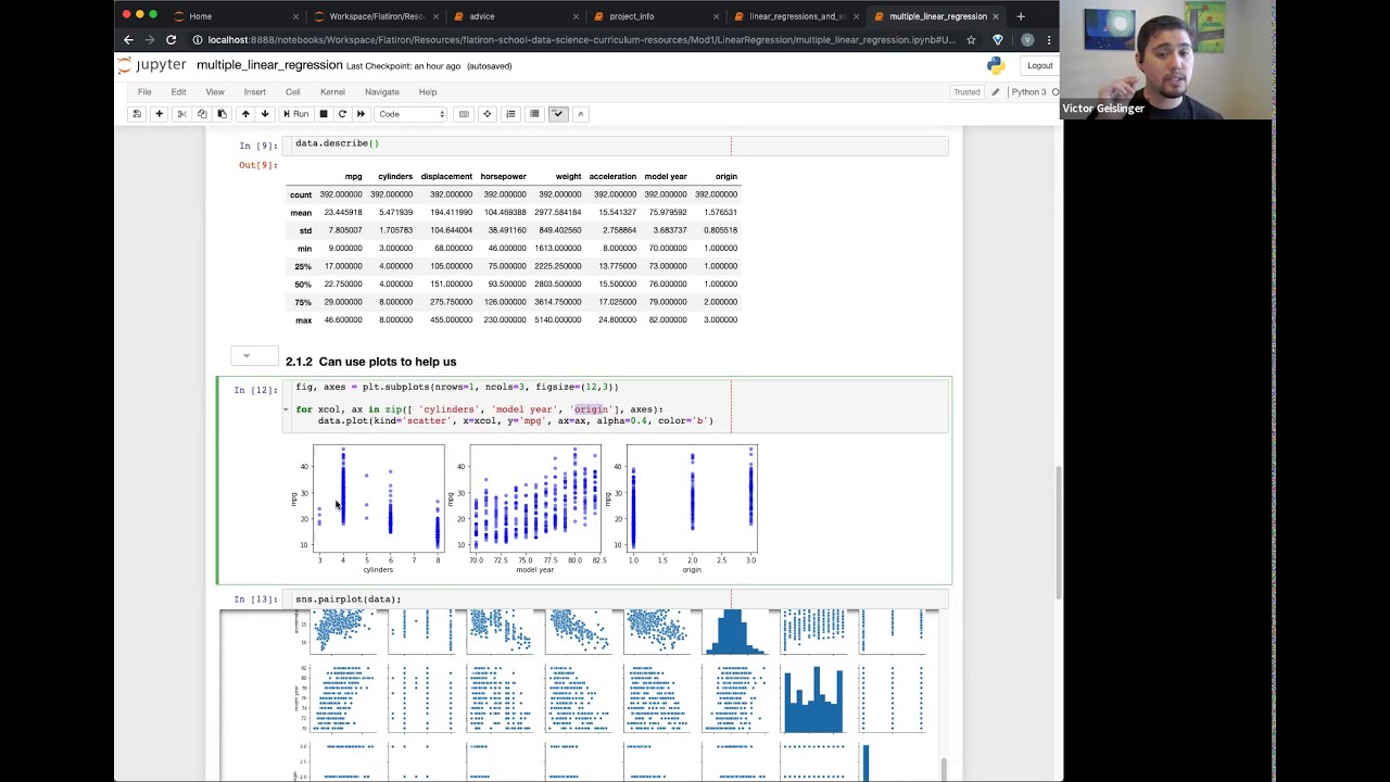 Multiple Linear Regression & Feature Engineering - M1S11 [2019-05-30 ...