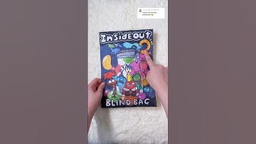 Inside Out 2 Blind Bag💙❤️💛💚💜🧡💗 #unboxing #paperdiy #asmr #blindbag #satisfying  #insideout2