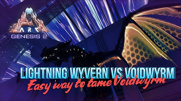 Easy way to tame Voidwyrm - Ark Genesis 2