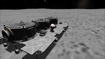Kerbal Space Program : Building The Mun Base (Part 1)