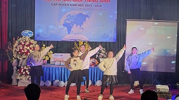 Nhịp điệu chào mừng cuộc thi nói giỏi tiếng Anh hs Tiểu Học cấp huyện ngày 2/3/2024