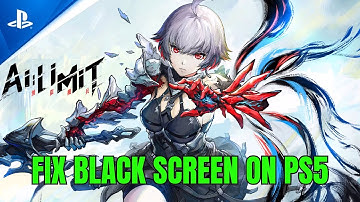 How To Fix AI LIMIT Stuck On Black Screen Error on PS5 | #ailimit