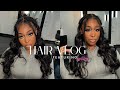 Hair Vlog: BEST Body Wave HD Lace Wig Install + Style| Alipearl Hair HONEST REVIEW