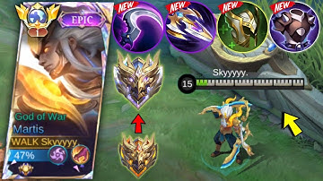 NEW UPDATE MARTIS MARTIS BEST GUIDE TO RANK UP FASTER IN 2024!!🔥 (RECOMMEND BUILD AND EMBLEM) MLBB