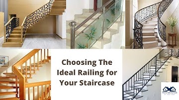 Select Staircase Railing | Railing Design | Revit  | Modern Stairs | House Staircase Railing Design