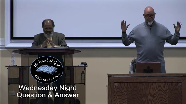 IOG - Wednesday Night Q&A 01012020