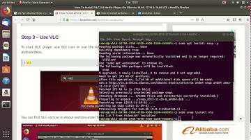 vlc media player installation ubuntu18.04