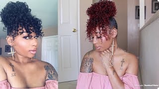 Faux Pineapple Ponytail Ft. Shophairwigs| Protective Style