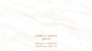 Giorgio Armani Fall Winter 2023-24 Women's Fashion Show