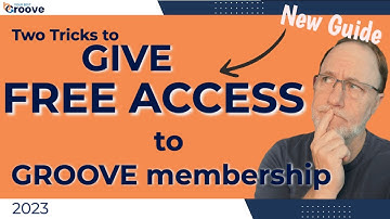 Groove How To: Give free access to Groove Membership