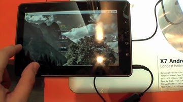 Viliv X7 7-Inch Android Tablet Hands On - German