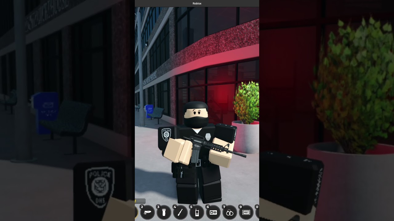 ERLC | Courthouse Guard Duty as Federal Protective Service Police just like LCPD NOOSE in GTA IV