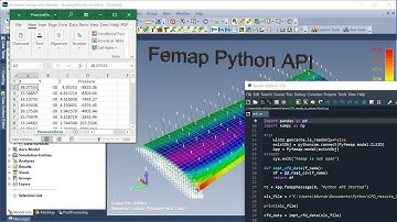 Femap API using Python